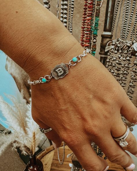 I can’t get enough of these cute little bracelets. 😍 #westernstyle #turquoise #westernjewelry #westernfashion Cute Country Accessories, Christmas Wishlist Ideas Western, Simple Western Rings, Western Jewelry Stack, How To Make Western Jewelry, Turquoise Western Jewelry, Western Accessories Women, Silver And Turquoise Jewelry, Turquoise And Gold Jewelry