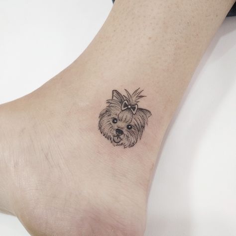 Yorkie Paw Print Tattoo, Yorkie Terrier Tattoo, Giselle Tattoo, Mocha Tattoo, Yorkie Tattoos, Yorkshire Terrier Tattoo, Yorkie Tattoo, Tongue Tattoo, Tattoos Dog