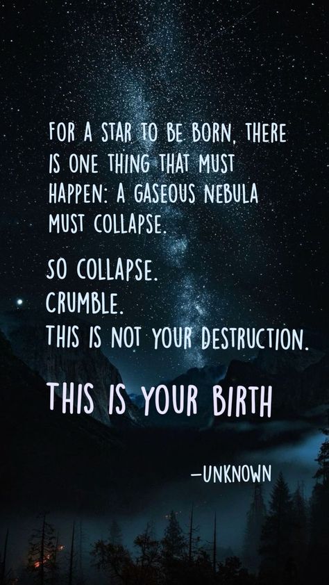 #quote #inspiration #star #yougotthisgirl For A Star To Be Born Quote, Outer Space Quotes Inspiration, Quotes About The Stars Night Skies, Quote About Space, Star Sayings Quotes, Inspirational Space Quotes, Galaxy Quotes Inspirational, Quotes On Stars, Love Quotes About Stars