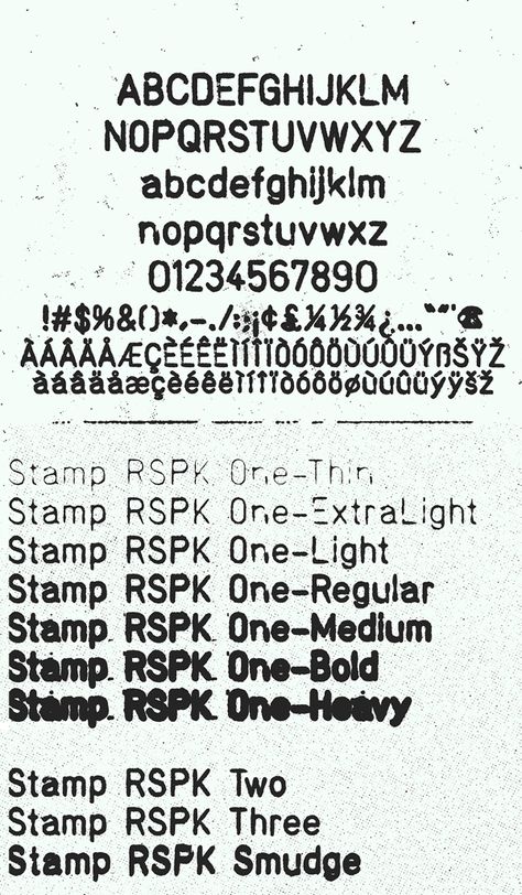 Font For Graphic Design, Cool Stamps Designs, Fonts For Design, Typewritten Letters, Dainty Fonts, Tshirt Fonts, Font Art Design, Fonts For Posters, Stamp Graphic Design