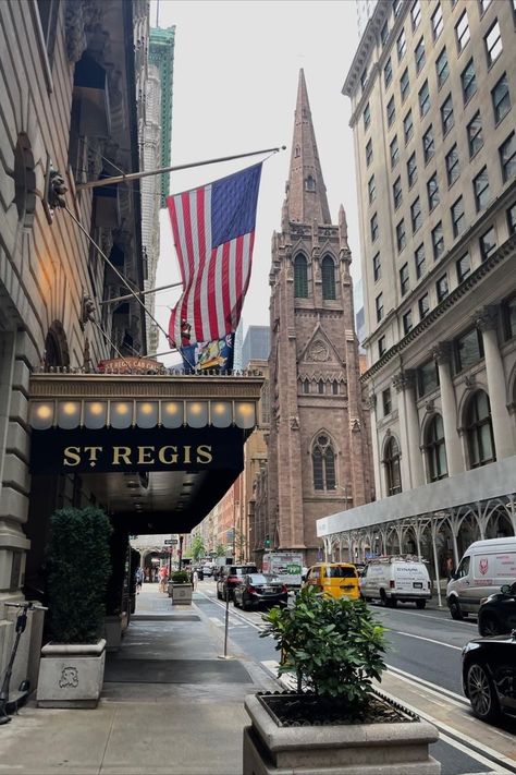 St. Regis Hotel in New York City St Regis Hotel New York, St Regis New York, St Regis Hotel, Hotel In New York City, St Regis, Places To Go, York City, New York City, New York