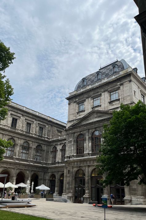 Main building of the university of vienna Vienna Austria Architecture, Vienna University Of Economics And Business, University Of Vienna Aesthetic, Vienna University Aesthetic, Vienna Austria Aesthetic, Austria Aesthetic, Vienna University, Vienna Aesthetic, Aesthetic Building