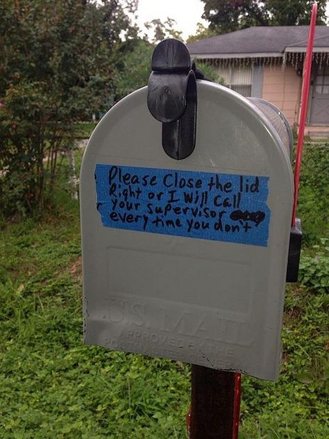 meme15 | Flickr - Photo Sharing! Rural Mail Carrier Tips, Postal Worker Humor, Mail Carrier Humor, Usps Humor, Funny Mailboxes, Rural Carrier, Mail Carrier, Vintage Mailbox, Us Postal Service