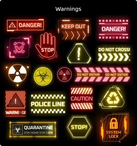 Cyberpunk Hud Elements, Cyberpunk Hud, Cyberpunk Elements, Cyberpunk Game, Hud Elements, Cyberpunk Design, Graphic Shapes Design, Graphisches Design, Game Ui Design