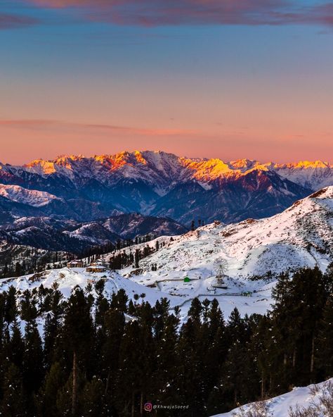 Malamjabba , Swat Valley - Pakistan Swat Valley Pakistan, Pakistan Landscape, Swat Pakistan, Insta Pfp, Swat Valley, Pakistan Travel, Kashmir India, Oil Painting Techniques, Pics Ideas