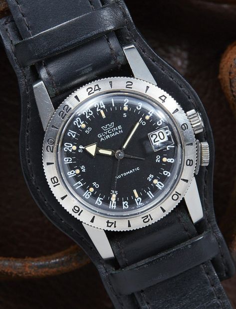 Best Military Watch, Glycine Watch, Glycine Airman, Fifty Fathoms, Commercial Pilot, Military Watches, Breitling Navitimer, Rolex Gmt, Dive Watches