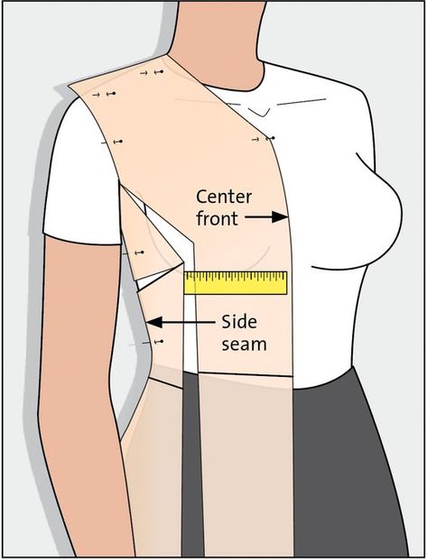 Pattern Drafting Tutorials, Sewing Measurements, Sewing Alterations, Sewing Tutorials Clothes, Sewing Crafts Tutorials, Sew Ins, Diy Blouse Pattern, Couture Sewing Techniques, Blouse Pattern Sewing