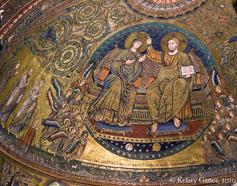 Early Christian Art Mosaics | Early Christian Art: 5th Century Mosaics « Photographie du Jour Early Christian Art, Christian Art Painting, Santa Maria Maggiore, Church Banners, Prehistoric Art, Roman Art, Christian Decor, Byzantine Art, Medieval Art