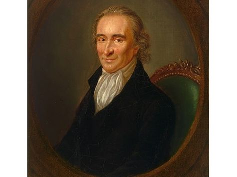 Illustration: portrait of Thomas Paine, by Laurent Dabos, c. 1792. Credit: National Portrait Gallery; Wikimedia Commons. John Laurens, Picture Banner, Thomas Paine, Bizarre Facts, Thomas Jefferson, Poster Pictures, Home Poster, Aragon, Founding Fathers