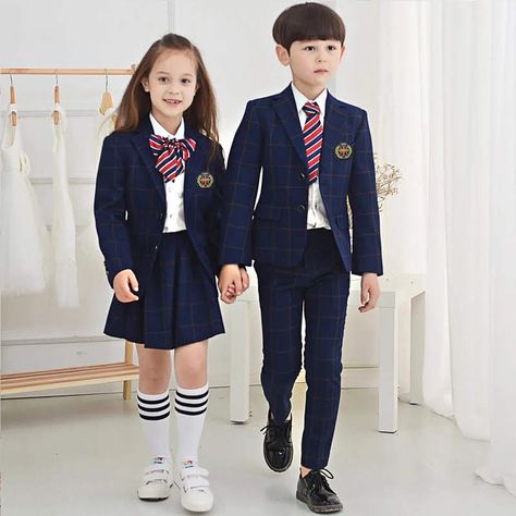 School Uniform Dress, Uniform Outfits, Vintage Baby Boys, Suit Clothing, School Uniform Kids, School Uniform Fashion, School Uniform Outfits, Kids Uniforms, Boys And Girls Clothes