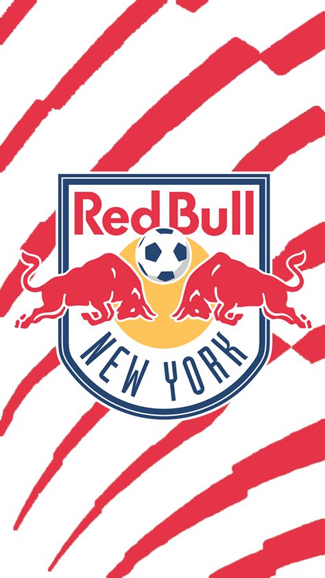 Bulls Wallpaper, Usa Wallpaper, Time Wallpaper, New York Wallpaper, New York Logo, Mls Soccer, Football Team Logos, New York Red, Football Logos