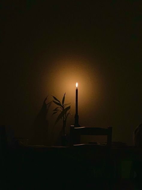 Black Candle in the Dark Lamp Dark Aesthetic, Candles In Dark Room, Candle In A Dark Room, Moody Candle Aesthetic, Dark Room With Candles, Tortured Artist Aesthetic, Candle Aesthetic Cozy Dark, Black Candle Aesthetic, Dark Candle Aesthetic