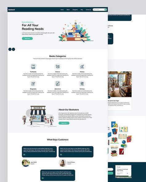 Download Book Store Website Template Free Online Library Website Design, Online Bookstore Ideas, Book Store Website Design, Bookstore Website Design, Online Library Website, Library Website Design, Book Website Design, Book Store Website, Bookstore Website