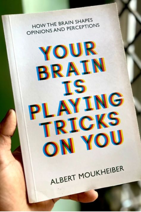 Your Brain Is Playing Tricks On You by Albert Moukheiber brilliantly unveils the captivating world of cognitive biases and perception shaping. An eye-opening exploration into how our minds construct reality, offering invaluable insights for anyone eager to navigate the intricate workings of human perception. Your Brain On Art Book, Human Behavior Books, Business Books Worth Reading, Brain Book, Book Bucket, Empowering Books, Best Self Help Books, Healing Books, Books To Read Nonfiction