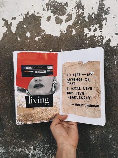 life updates Journal Poetry, Noor Unnahar, Collage Fashion, Kunstjournal Inspiration, Diy Collage, Bullet Journal Art, Trendy Art, Journal Aesthetic, Fashion Collage