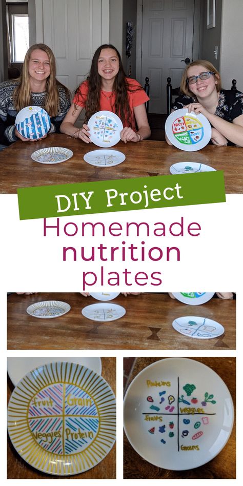 homemade portion control plates Health Beet, Nutrition Plate, Nutrition Pyramid, Portion Plate, Paper Plate Art, School Nutrition, Nutrition Chart, Gluten Free Egg Free, Healthy Groceries