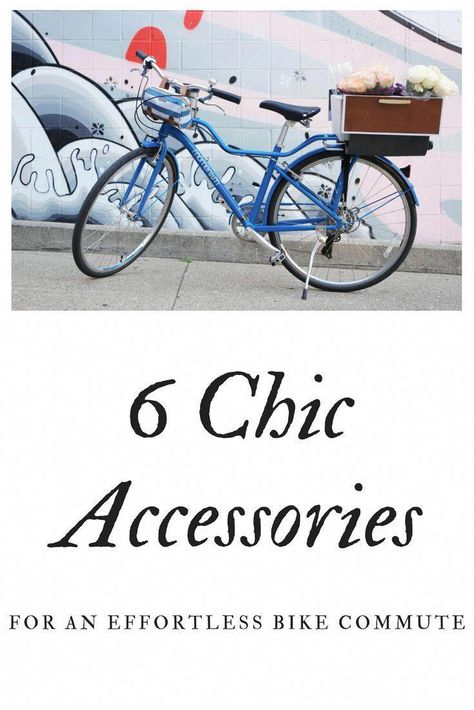 Townie Bike Accessories, Cute Bike Accessories, E Bike Accessories, Bycicle Accessories, Bike Commuter Style, Commuter Bike Accessories, Bike Style Women, Bike Essentials, Bike Accessories Diy