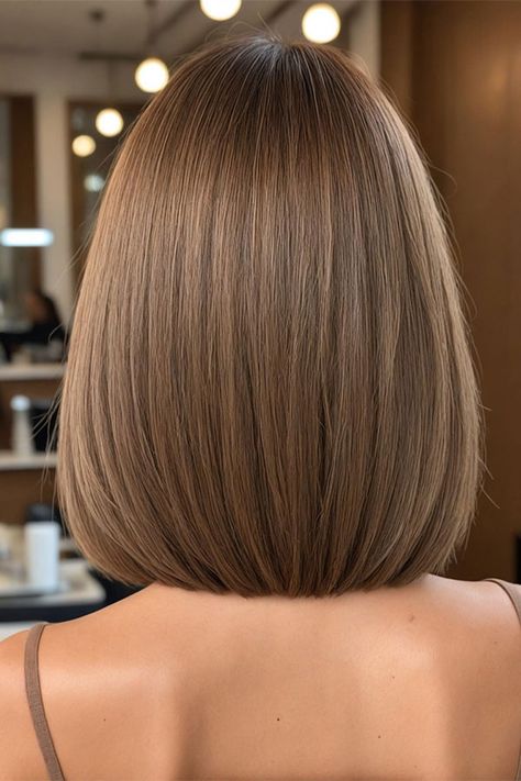 17 Chestnut Hair Color Ideas for Every Style - Fab Mood | Wedding Color, Haircuts & Hairstyles | Nails | Colours Graham Cracker Hair Color, Chestnut Brown Hair With Highlights Bob, Chestnut Bob Hair, Tanned Skin Hair Color, Short Chestnut Brown Hair, Flaxen Hair Color, Maple Hair Color, Light Brown Hair Bob, 7n Hair Color