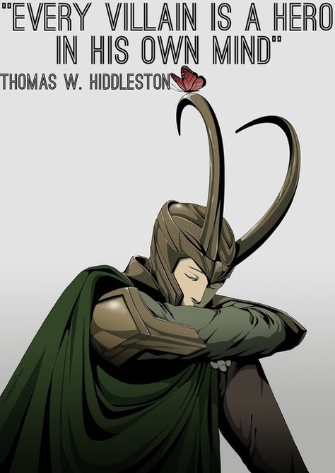 "Every villain is a hero in his own mind." -Tom Hiddleston Kishin Asura, Interesting Perspective, Marvel Wallpapers, Thomas William Hiddleston, Loki Marvel, Loki Thor, Loki Laufeyson, Bad Things, Tom Hiddleston Loki