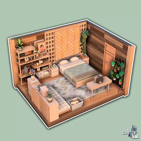 Sims No Cc Rooms, Bedroom Ideas Sims 4 No Cc, Sims Bedroom No Cc, Sims 4 No Cc Bedroom, Sims Bedroom Ideas No Cc, Bedroom Sims 4 Ideas, Sims 4 Room No Cc, Sims 4 Master Bed Ideas, Sims 4 No Cc Rooms