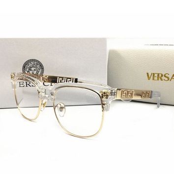 Versace Glasses Frames, Versace Women, Versace Eyeglasses, Versace Glasses, Long Face, Square Face, Fashion Eye Glasses, Shades For Women, Stylish Glasses