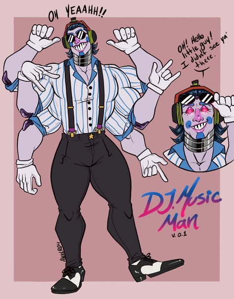 “Finally, DJ. Music Man 🤖🎵🕷 He’s 10 feet tall and ready to rock! 👀 #fnaf #fnafsb #securitybreach #djmm #DJMusicman” Music Man Fnaf, Dj Music Man, Fnaf Cosplay, Funny Morning Pictures, The Music Man, Undertale Comic Funny, Anime Boy Sketch, Animatronic Fnaf, Fnaf Wallpapers