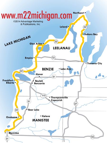 M22 Map Leelanau Michigan, Suttons Bay Michigan, Long Winding Road, Leland Michigan, Glen Arbor, Michigan Adventures, Michigan Road Trip, Traverse City Michigan, Midwest Travel