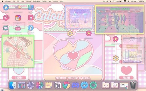 Looking for a new way to style your Macbook? Check out these 10+ cute and inspiring layouts that are sure to make your laptop look its best. With a variety of styles to choose from, you're sure to find one that fits your personality and.
#aura #instagram #highlightcovers #visuals #creativity Aesthetic Macbook Desktop Layout, Macbook Laptop Homescreen Layout, Macbook Desktop Inspiration, Macbook Aesthetic Homescreen, Macbook Layout Homescreen, Mac Homescreen Aesthetic, Desktop Layout Aesthetic, Laptop Layout Aesthetic, Macbook Icons Aesthetic