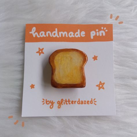 Baking Clay Crafts, Polymer Clay Pins Ideas, Clay Pins Aesthetic, Clay Pins Diy, Clay Pin Ideas, Cute Clay Pins, Polymer Pins, Polymer Clay Pins, Polymer Clay Magnet