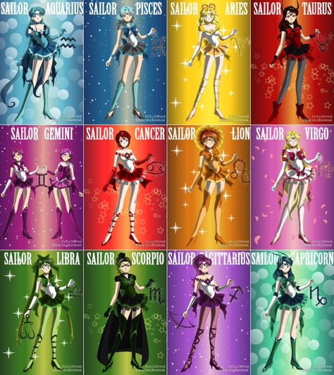 Sailor Moon Zodiac Signs, Demon Slayer Zodiac Signs, Sailor Moon Characters, Venus Tattoo, Shang Tsung, Moon Character, Moon Zodiac, Powerpuff Girls Characters, Zodiac Signs Pictures