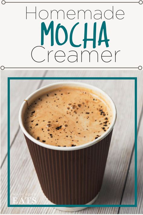 Diy Chocolate Coffee Creamer, Diy Mocha Creamer, Keto Chocolate Coffee Creamer, Homemade Chocolate Coffee Creamer, Homemade Mocha Coffee Creamer, Chocolate Coffee Creamer, Chocolate Creamer Recipe, Diy Mocha Coffee Creamer, Coffee Mate Recipes