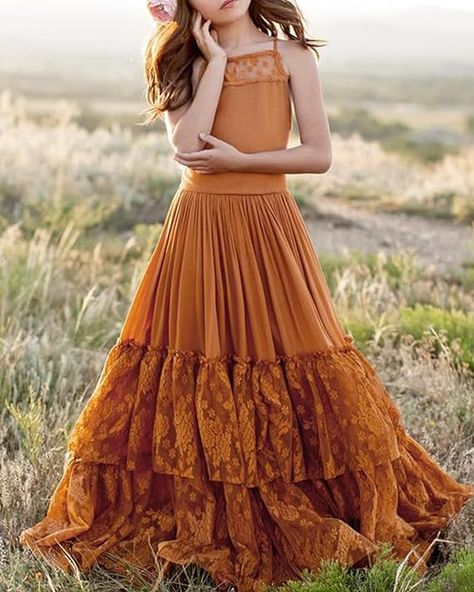 Bohemian Girls, Dresses Boho, Boho Maxi, Lace Ruffle, Boho Maxi Dress, Lace Maxi Dress, Bohemian Dress, Lace Back, Flower Girls