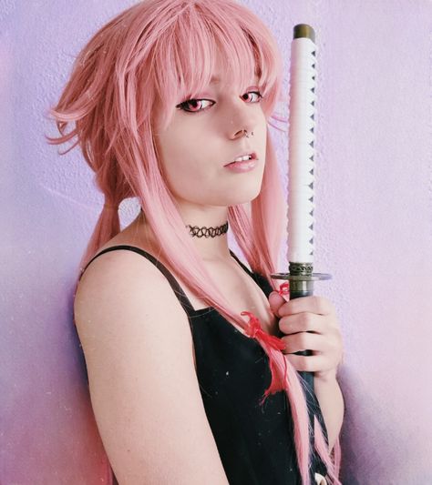 Mirai Nikki Future Diary Yuno Gasai cosplay Yandere Cosplay, Future Diary Yuno, Yuno Cosplay, Yuno Gasai Cosplay, Mirai Nikki Future Diary, Couples Cosplay, Future Diary, Yuno Gasai, Lily