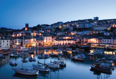 Brixham harbour, to revisit childhood memories. Brixham Harbour, Brixham Devon, 2022 Journal, Cornwall Holiday, Uk Places, Travel England, Devon Uk, South Devon, English Village