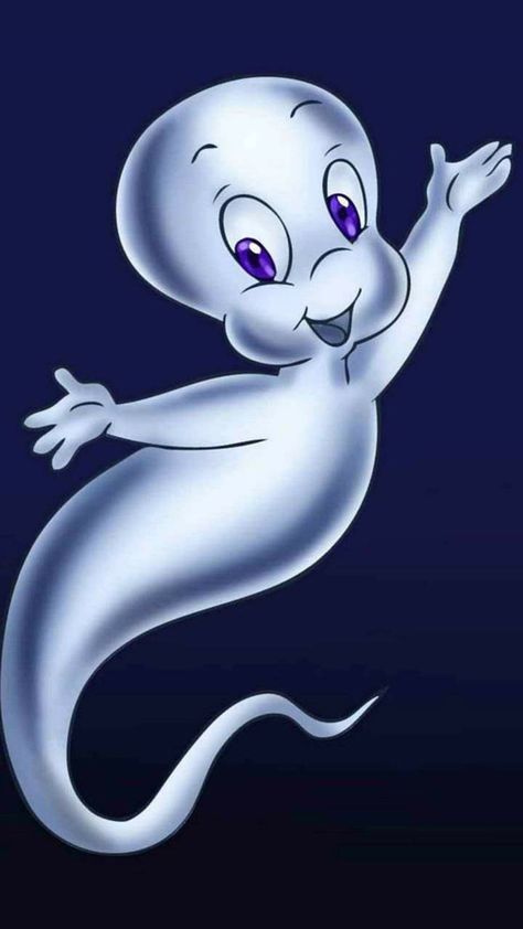 Ghost Rocks Painted, Casper Cartoon, Casper Ghost, Cartoon Ghost, Ghost Drawing, Halloween Wallpaper Cute, Ghost Tattoo, Disney Cartoon Characters, Ghost Cartoon