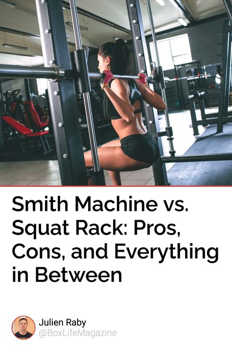 Can't decide between a Smith machine and a squat rack? Discover the pros and cons of each to find the perfect equipment for your strength training goals. Smith Machine Workout, Weighted Squats, Smith Machine, Free Weights, Major Muscles, Squat Rack, Functional Training, Muscle Groups, Pros And Cons