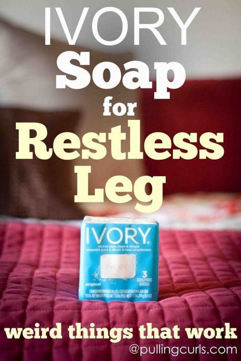 Use Ivory Soap to help with restless legs at night! Restless Legs Relief, Restless Legs Syndrome Remedies, Restless Leg Remedies, Restless Leg, Ivory Soap, Restless Legs, Restless Leg Syndrome, Homemade Remedies, Diy Health