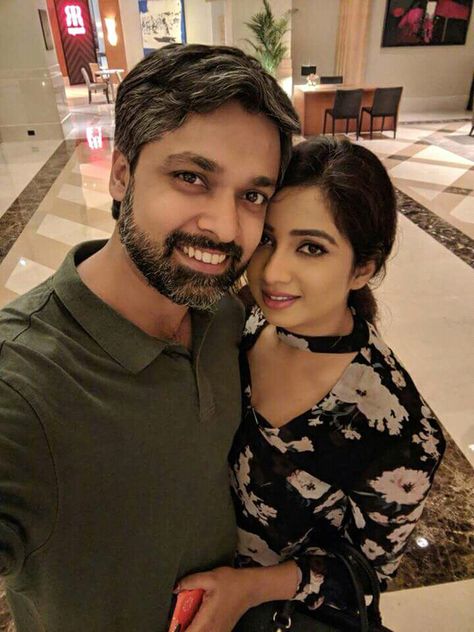 Shreya ghoshal with her husband Shreya Ghoshal With Husband, Sister Love Quotes, Sonu Nigam, Shreya Ghoshal, Meant To Be Quotes, Sister Love, Movie List, Upcoming Movies, Deepika Padukone