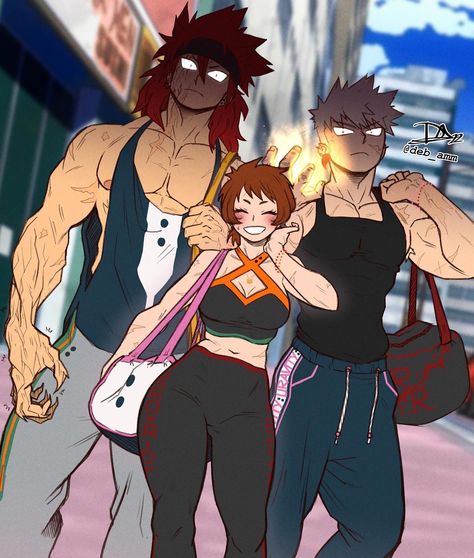 Bakogu X Uraraka Comic, Uraraka Cosplay, Bakugou And Uraraka, Kirishima My Hero Academia, Bakugou Manga, Ochako Uraraka, Anime Nerd, Hero Costumes, Hero Wallpaper