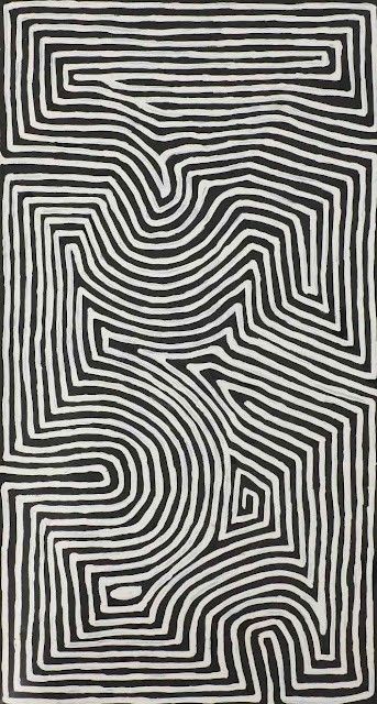 aboriginal art Aboriginal Painting, Afrikaanse Kunst, Aboriginal Artists, Black And White Painting, Black And White Pattern, Australian Art, Indigenous Art, Aboriginal Art, Op Art