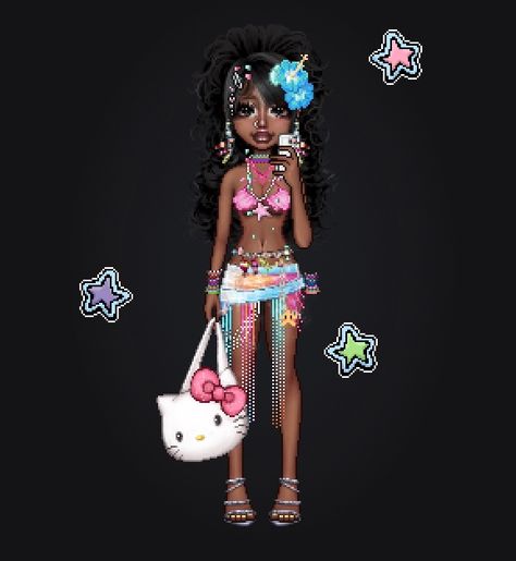 Gyaru Everskies Outfit, Everskies Gyaru Outfits, Gyaru Stickers, Everskies Gyaru, Gyaru Everskies, Best Dress Up Games, Gyaru Aesthetic, Aaliyah Style, Imvu Outfits Ideas Cute