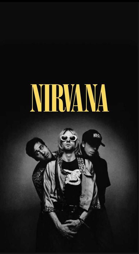 Nirvana Wallpapers Discover more Kurt Cobain, Music, Nirvana, Nirvana Logo wallpaper. https://www.kolpaper.com/86878/nirvana-wallpapers-4/ Nirvana Wallpaper, Nirvana Poster, Nirvana, Wallpapers, Black