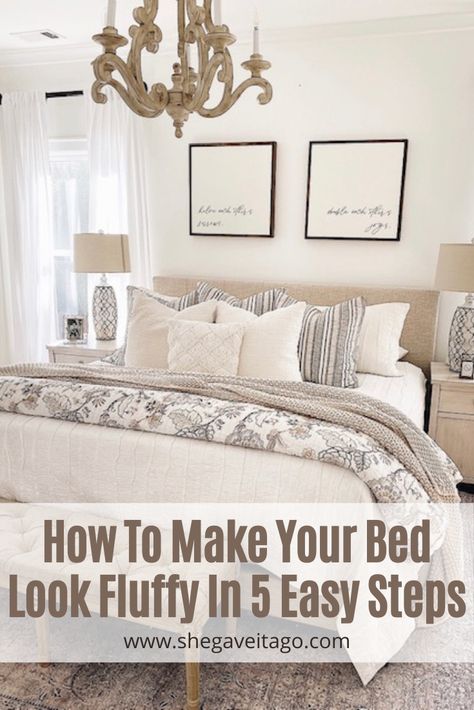 Our Top 10 Most Popular Blog Posts of 2021 - She Gave It A Go Beautiful Bed Designs, Bedroom Comforter Sets, Staging Ideas, Bedroom Minimalist, Bedroom Decor Cozy, Comfortable Bedroom, Make Your Bed, Remodel Bedroom, Master Bedrooms Decor