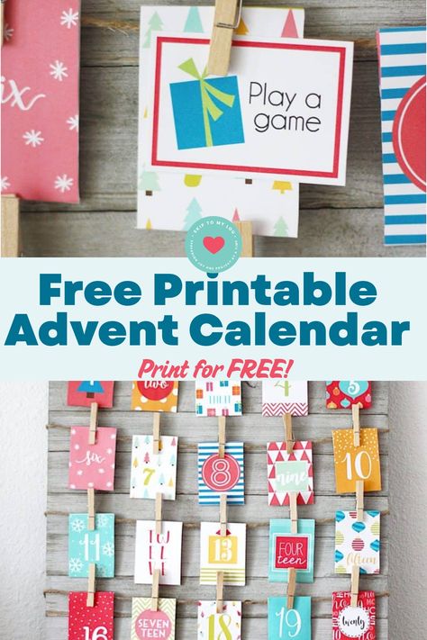 Looking for a fun and creative way to count down to Christmas with your kids? Check out our free printable advent calendar for kids! This advent activity calendar is filled with exciting activities that will keep your little ones entertained all December long. Simply download, print, and start the festive fun today! Get ready for a month of joy, laughter, and memorable moments with our free printable advent calendar. Spark holiday cheer and create beautiful memories with your family this season. Kids Advent Activity Ideas, Christmas Calendar Activities, Kids Christmas Advent Calendar, Activities For Advent Calendar, Virtual Advent Calendar, Advent Calendar Cards Printable, Family Activity Advent Calendar, Advent Countdown For Kids, Diy Christian Advent Calendar