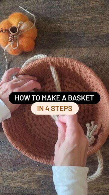 Alicia // craft teacher on Instagram: "How to get started 👇👇 Baskets Made Simple: a Step-by-Step Guide for Beginners You'll need: 🧶 piping cord 🧶 string of choice 🧶 tapestry needle 🧶 ruler (optional - I never measure anything 😂) 🧶 scissors Grab my FREE guide where I go in depth on all those materials and the size you'll need, then watch for the presell of my online course to be released in Nov. This is a great project for parents looking to make something new, with simple materials, low mess, and to take on the go (think hockey and gymnastics lessons 😉). It's beginner friendly and even kid friendly! And a great project for homeschool families to do during an afternoon "quiet time." Follow along to stay up to date on the course release ➡️ @aliciathecrafter LIKE SAVE SHARE 🧺 @al Coil Basket Weaving, Rope Bowls Diy How To Make, Basket Coiling, Groovy Crafts, Homemade Baskets, Super Saturday Crafts, Gymnastics Lessons, Coiled Fabric Bowl, Jute Baskets