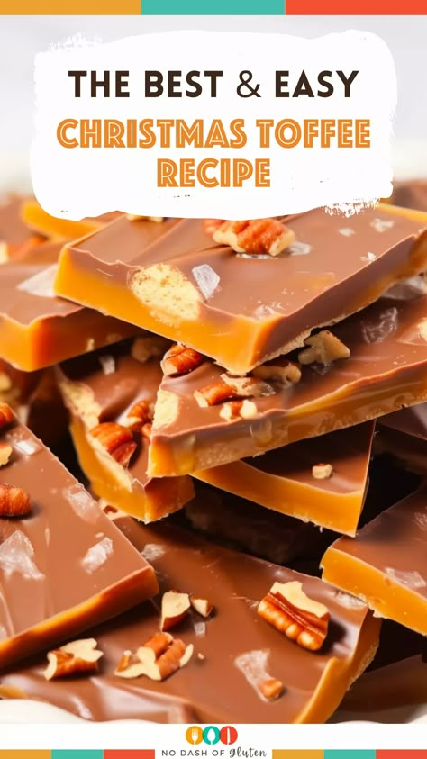 Easy Christmas Toffee, Twisted Caramel, Broccoli And Ham Casserole, Christmas Toffee Recipe, Toffee Dessert Recipes, Easy Toffee Recipe, The Best Toffee Recipe, Butter Toffee Recipe, Christmas Toffee