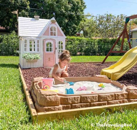 BACKYARD PLAYGROUND AT HOME – HOW TO BUILD IT Playground At Home, Backyard Kids, Outdoor Play Space, Kids Backyard Playground, Rubber Mulch, Custom Backyard, Play Area Backyard, Backyard Kids Play Area, Toddler Outdoor