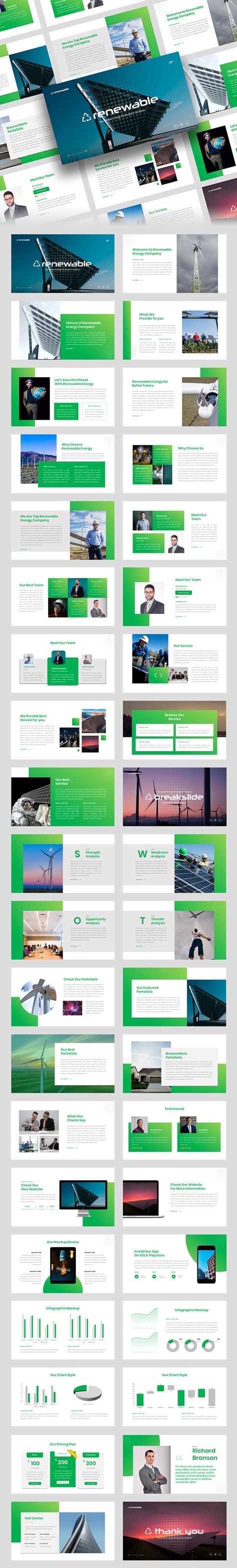 Renewable – Solar Panel & Renewable Energy Keynote Template Solar Energy Company Profile, Creative Proposals, Renewable Energy Projects, Proposal Design, Solar Companies, Presentation Slides Templates, Energy Projects, Slides Template, Keynote Presentation