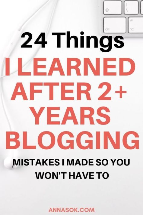 Blogging tips in a form of 24 truths I wish someone told me about blogging. It took me 2 years to finally figure these out! | blogging tips and tricks and ideas | blogging tips for beginners get started| #blogging #blogtips Successful Blogger, Blog Planning, Beginner Blogger, Blogging Inspiration, Blogging Resources, Things I Learned, Blog Strategy, Blog Topics, Blogging Advice