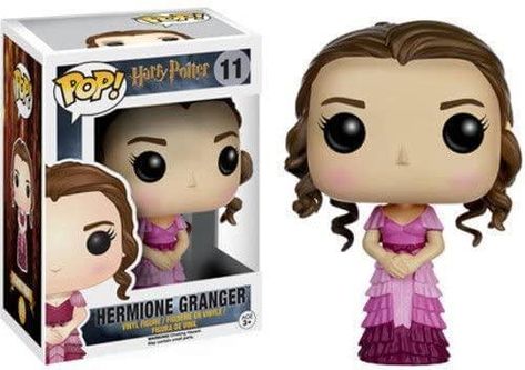 Harry Potter Pop Figures, Hermione Granger Yule Ball, Hermione Yule Ball, Harry Potter Action Figures, Игрушки Funko Pop, Harry Potter Pop, Harry Potter Merch, Pop Figurine, Harry Potter Funko Pop